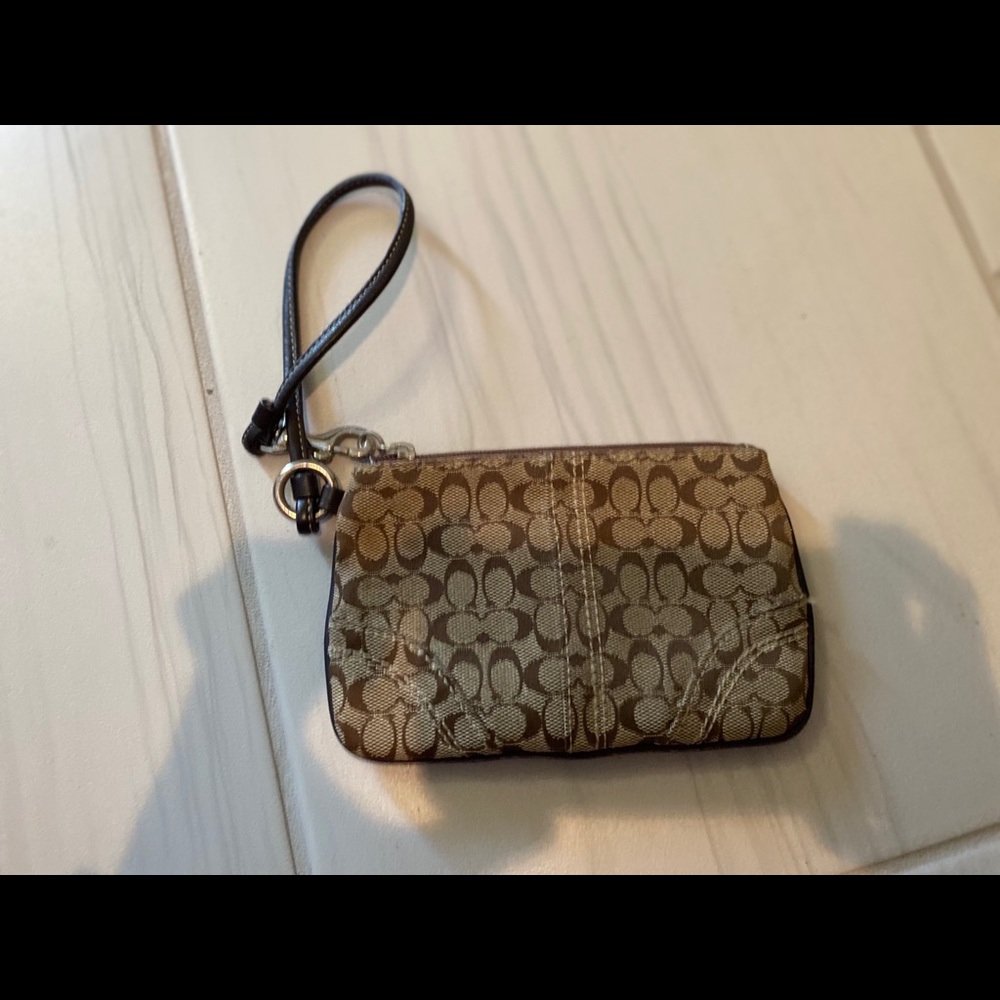 Coach wristlet